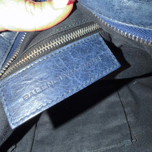 Load image into Gallery viewer, Balenciaga Town Navy Giant Silver Hardware