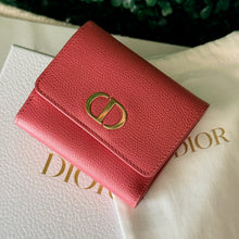 Load image into Gallery viewer, Christian Dior Grained Calfskin Caro Wallet