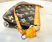 Load image into Gallery viewer, PRELOVED Louis Vuitton Takashi Murakami Pochette Accessories Multicolor Noir
