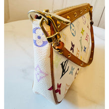 Load image into Gallery viewer, Louis Vuitton X Takashi Murakami Multicolor Blanc Pochette Accessories