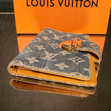 Load image into Gallery viewer, Louis Vuitton Denim Monogram Small Ring Agenda