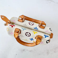 Load image into Gallery viewer, Louis Vuitton X Takashi Murakami Multicolor Blanc Monogram Mini Speedy