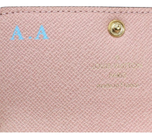 Load image into Gallery viewer, Louis Vuitton Damier Ebene / Rose Ballerine 6 Key Multicles Key Holder