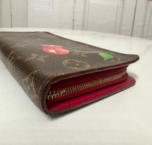 Load image into Gallery viewer, ✨💐Mother’s Day Markdown💐✨ PRELOVED Louis Vuitton X Takashi Murakami Monogram Cerises Zippy Wallet and Cerises Coin Purse Bundle