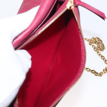 Load image into Gallery viewer, Louis Vuitton Monogram Flore Chain Wallet Fuchsia
