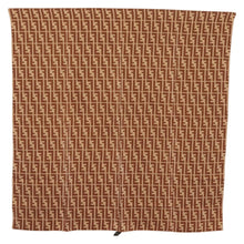 Load image into Gallery viewer, FENDI Logo Silk Square 35" Scarf