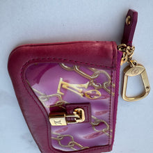 Load image into Gallery viewer, Louis Vuitton Monogram Charms Key Pouch Fuchsia