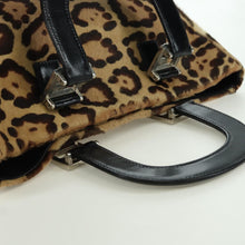 Load image into Gallery viewer, FENDI Calf Hair Leopard Print Top Handle Bag