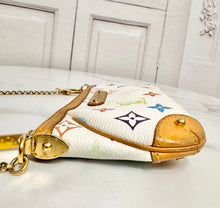 Load image into Gallery viewer, PRELOVED Louis Vuitton Takashi Murakami Monogram Multicolor Blanc Pochette Milla MM