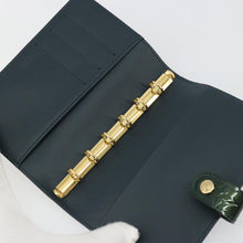 Load image into Gallery viewer, Louis Vuitton Vernis Small Ring Agenda Vert