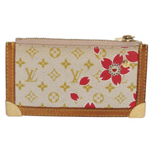 Load image into Gallery viewer, Louis Vuitton Takashi Murakami Cherry Blossom Monogram Key Pouch