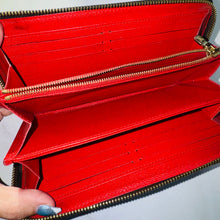 Load image into Gallery viewer, Louis Vuitton Monogram Zippy Wallet Cherry Red