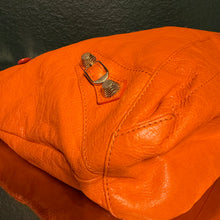 Load image into Gallery viewer, Balenciaga Day Hobo Agneau Giant Hardware Orange