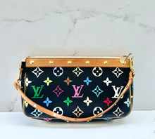 Load image into Gallery viewer, PRELOVED Louis Vuitton Pochette Accessories Multicolor Noir
