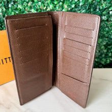 Load image into Gallery viewer, Louis Vuitton Damier Ebene Brazza Wallet