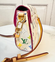 Load image into Gallery viewer, PRELOVED Louis Vuitton Takashi Murakami Monogram Multicolor Blanc Heartbreaker