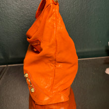 Load image into Gallery viewer, Balenciaga Day Hobo Agneau Giant Hardware Orange