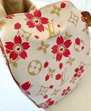 Load image into Gallery viewer, PRELOVED Louis Vuitton X Takashi Murakami Monogram Cherry Blossom Sac Retro Red
