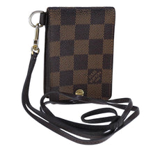 Load image into Gallery viewer, Louis Vuitton Damier Ebene Badge/ Card Case / Lanyard