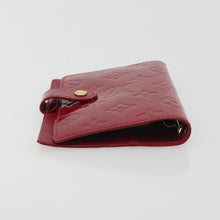 Load image into Gallery viewer, Louis Vuitton Vernis Small Ring Agenda Red