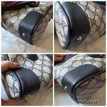 Load image into Gallery viewer, Gucci Supreme GG Canvas Boston Bag