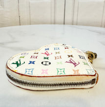 Load image into Gallery viewer, PRELOVED Louis Vuitton Takashi Murakami Multicolor Coeur Heart Coin Purse