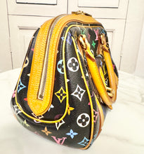 Load image into Gallery viewer, PRELOVED Louis Vuitton Takashi Murakami Multicolor Monogram Noir Priscilla