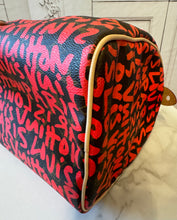Load image into Gallery viewer, PRELOVED Louis Vuitton Bundle: Monogram Graffiti Speedy 30 / Zippy Wallet/ Bag Charm