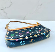 Load image into Gallery viewer, PRELOVED Louis Vuitton Pochette Accessories Multicolor Noir