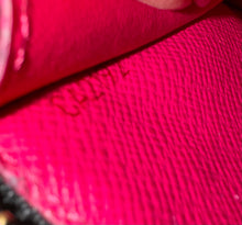 Load image into Gallery viewer, PRELOVED Louis Vuitton Takashi Murakami Multicolor Noir Pochette Cles