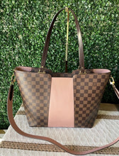Load image into Gallery viewer, Louis Vuitton Damier Ebene Jersey Tote Magnolia
