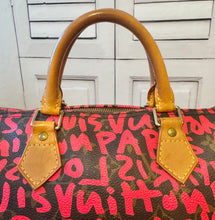 Load image into Gallery viewer, PRELOVED Louis Vuitton Bundle: Monogram Graffiti Speedy 30 and Compact Zippy Wallet