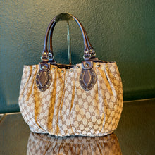 Load image into Gallery viewer, Gucci Brown GG Canvas Pelham Tote