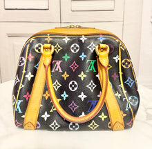 Load image into Gallery viewer, PRELOVED Louis Vuitton Takashi Murakami Multicolor Monogram Noir Priscilla