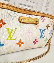Load image into Gallery viewer, PRELOVED Louis Vuitton Takashi Murakami Monogram Multicolor Blanc Pochette Milla MM