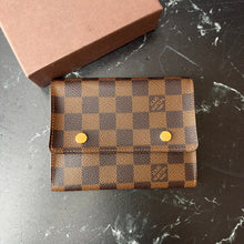 Load image into Gallery viewer, Louis Vuitton Damier Ebene Ron Wallet