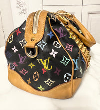 Load image into Gallery viewer, PRELOVED Louis Vuitton Takashi Murakami Monogram Multicolor Noir Courtney MM