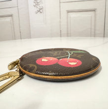 Load image into Gallery viewer, ✨💐Mother’s Day Markdown💐✨ PRELOVED Louis Vuitton X Takashi Murakami Monogram Cerises Zippy Wallet and Cerises Coin Purse Bundle