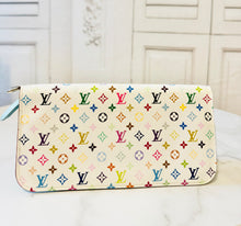 Load image into Gallery viewer, PRELOVED Louis Vuitton Takashi Murakami Monogram Multicolor Blanc Insolite Wallet