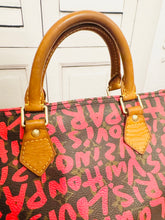 Load image into Gallery viewer, PRELOVED Louis Vuitton Monogram Graffiti Speedy 30
