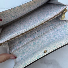 Load image into Gallery viewer, Louis Vuitton Monogram Fleuri Sarah Wallet