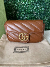 Load image into Gallery viewer, Gucci Super Mini GG Marmont Crossbody