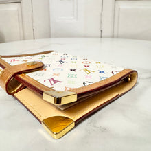 Load image into Gallery viewer, PRELOVED Louis Vuitton Takashi Murakami Monogram Multicolor Blanc Small Ring Agenda