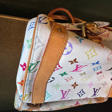 Load image into Gallery viewer, Louis Vuitton Takashi Murakami Multicolor Monogram Blanc Priscilla