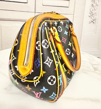 Load image into Gallery viewer, PRELOVED Louis Vuitton Takashi Murakami Multicolor Monogram Noir Priscilla
