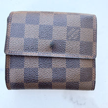 Load image into Gallery viewer, Louis Vuitton Damier Ebene Elise Wallet