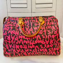 Load image into Gallery viewer, PRELOVED Louis Vuitton Bundle: Monogram Graffiti Speedy 30 and Compact Zippy Wallet