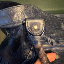 Load image into Gallery viewer, Balenciaga Town Navy Giant Silver Hardware
