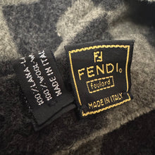 Load image into Gallery viewer, Fendi Wool Checked Scarf