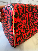 Load image into Gallery viewer, PRELOVED Louis Vuitton Bundle: Monogram Graffiti Speedy 30 / Zippy Wallet/ Bag Charm